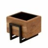 Set of 2 Wood/Metal Square Planters Brown/Black - Sagebrook Home -Cheap Planters Store unnamed file 2122