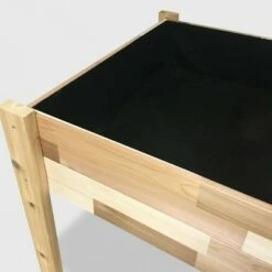 22" Elevated Rectangular Garden Bed Planter With Fitted Liner Cedar - GRO Products -Cheap Planters Store unnamed file 2132