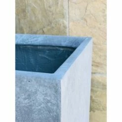 Rosemead Home & Garden, Inc. Set of 2 Tall Square Lightweight Concrete Planters Slate Gray - Rosemead Home & Garden, Inc. 8 Rosemead Home & Garden, Inc. Set of 2 Tall Square Lightweight Concrete Planters Slate Gray - Rosemead Home & Garden, Inc. -Cheap Planters Store unnamed file 2150