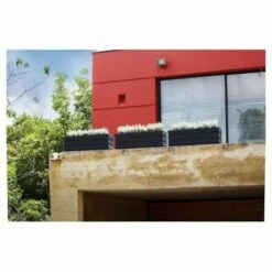 Rectangular Ellis Planter - Crescent Garden Black