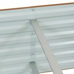 Sunnydaze Decor Sunnydaze Outdoor Vegetable or Flower Galvalume Steel Raised Garden Bed for Backyard or Garden - Rectangle - 71" - Brown -Cheap Planters Store unnamed file 218