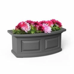Nantucket Window Box Graphite Gray - Mayne
