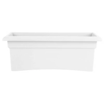 26" x 11" Veranda Rectangular Window Deck Box Planter - Bloem Terra Cotta 9 26" x 11" Veranda Rectangular Window Deck Box Planter - Bloem Terra Cotta - Image 7