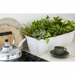 The HC Companies ECW24000A42 Indoor Outdoor 24 Inch Eclipse Series Window Herb Garden Ornamental Planter Box with Removable Attached Saucer, Warm Gray 8 The HC Companies ECW24000A42 Indoor Outdoor 24 Inch Eclipse Series Window Herb Garden Ornamental Planter Box with Removable Attached Saucer, Warm Gray -Cheap Planters Store unnamed file 2210