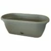18" Oval Lucca Window Box Planter - Bloem Chocolate