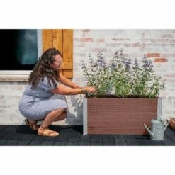 Vita Urbana Small Parklette Rectangular Planter - New England Arbors Slate 16 Vita Urbana Small Parklette Rectangular Planter - New England Arbors Slate -Cheap Planters Store unnamed file 2225