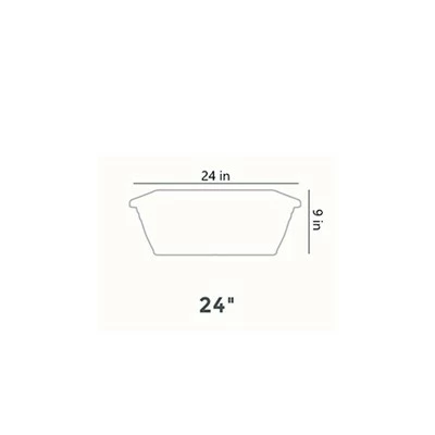 The HC Companies HC Companies SPX24DB0E2112-Inch Outdoor Durable Plastic Deck Planter Box for Flowers, Vegetables, and Succulents, Chocolate 4 The HC Companies HC Companies SPX24DB0E2112-Inch Outdoor Durable Plastic Deck Planter Box for Flowers, Vegetables, and Succulents, Chocolate - Image 2
