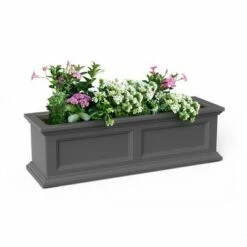 Fairfield Window Box Graphite Gray - Mayne