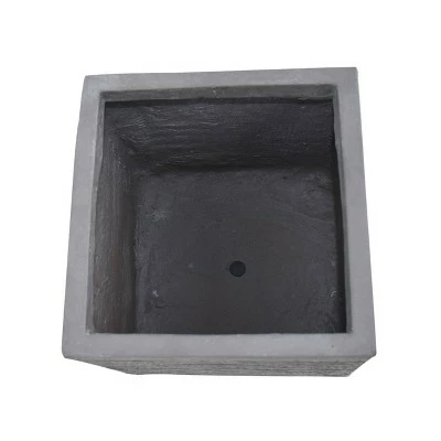 11.25" Kaden Lightweight Concrete Square Patio Planter - Christopher Knight Home 6 11.25" Kaden Lightweight Concrete Square Patio Planter - Christopher Knight Home - Image 4