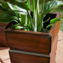 Olivia & May Set of 3 Contemporary Rectangular Iron Planters Brown - Olivia & May -Cheap Planters Store unnamed file 2285
