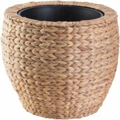 Vintiquewise Water Hyacinth Round Floor Planter with Metal Pot -Cheap Planters Store unnamed file 2298