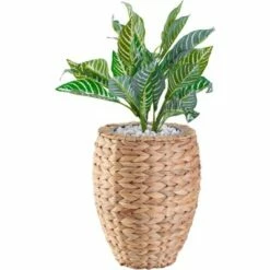 Vintiquewise Water Hyacinth Round Floor Planter with Metal Pot -Cheap Planters Store unnamed file 2305