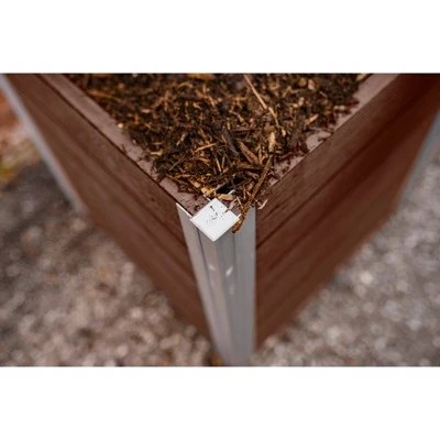 Vita Urbana Cube Square Planter - New England Arbors Espresso 5 Vita Urbana Cube Square Planter - New England Arbors Espresso - Image 3