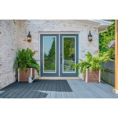 Vita Urbana Cube Square Planter - New England Arbors Espresso 9 Vita Urbana Cube Square Planter - New England Arbors Espresso - Image 7