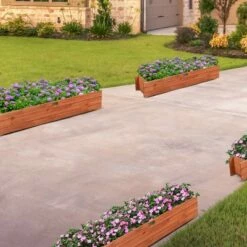 Costway 28/36/40 Inch Wooden Flower Planter Box Garden Yard Decorative Window Box Rectangular -Cheap Planters Store unnamed file 2361