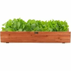 Costway 28/36/40 Inch Wooden Flower Planter Box Garden Yard Decorative Window Box Rectangular -Cheap Planters Store unnamed file 2365