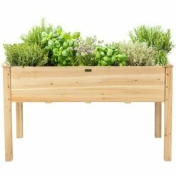 Costway Wooden Raised Vegetable Garden Bed Elevated Grow Vegetable Planter 17 Costway Wooden Raised Vegetable Garden Bed Elevated Grow Vegetable Planter -Cheap Planters Store unnamed file 245