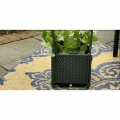 Ultimate Innovations Square Self-Watering Tower with Trellis Teal 16 Ultimate Innovations Square Self-Watering Tower with Trellis Teal -Cheap Planters Store unnamed file 2475