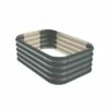 Stratco Raised Corrugated Galvanized Steel Metal Sturdy Outdoor Decor Garden Vegetable Bed Planter Box 8 Cubic Feet, 41 x 28 x 13 Inches, Slate Gray -Cheap Planters Store unnamed file 249