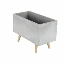Olivia & May Set of 2 Contemporary Fiber Clay and Beech Wood Rectangular Box Planters - Olivia & Ma Dark Gray 10 Olivia & May Set of 2 Contemporary Fiber Clay and Beech Wood Rectangular Box Planters - Olivia & Ma Dark Gray -Cheap Planters Store unnamed file 2490