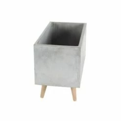 Olivia & May Set of 2 Contemporary Fiber Clay and Beech Wood Rectangular Box Planters - Olivia & Ma Dark Gray 11 Olivia & May Set of 2 Contemporary Fiber Clay and Beech Wood Rectangular Box Planters - Olivia & Ma Dark Gray -Cheap Planters Store unnamed file 2491