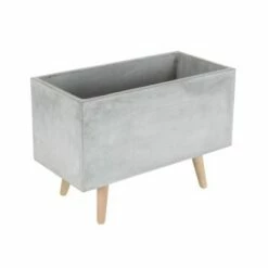 Olivia & May Set of 2 Contemporary Fiber Clay and Beech Wood Rectangular Box Planters - Olivia & Ma Dark Gray 12 Olivia & May Set of 2 Contemporary Fiber Clay and Beech Wood Rectangular Box Planters - Olivia & Ma Dark Gray -Cheap Planters Store unnamed file 2492