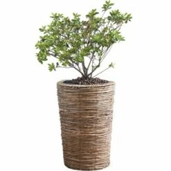 Vintiquewise Wicker Banana Rope Tall Floor Planter with Metal Pot -Cheap Planters Store unnamed file 2502