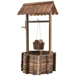 Costway Outdoor Wooden Wishing Well Bucket Flower Plants Planter Patio Garden Home Decor 19 Costway Outdoor Wooden Wishing Well Bucket Flower Plants Planter Patio Garden Home Decor -Cheap Planters Store unnamed file 2518