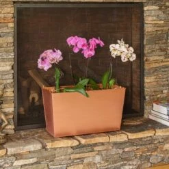 22"W Rectangular Flower Box Copper Plated Galvanized Steel - ACHLA Designs -Cheap Planters Store unnamed file 2524
