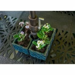 Handmade Glazed Ceramic Trellis Umbrella Half Rectangular Planter Blue Alfresco Home LLC -Cheap Planters Store unnamed file 2557