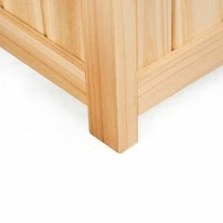 Costway Rectangle Wood Flower Planter Box Portable Raised Vegetable Patio Lawn Garden folding -Cheap Planters Store unnamed file 2565