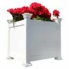 Cardiff Square Planter Box - White - Vita 1 Cardiff Square Planter Box - White - Vita -Cheap Planters Store unnamed file 2591