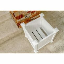 Cardiff Square Planter Box - White - Vita -Cheap Planters Store unnamed file 2595