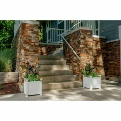 Cardiff Square Planter Box - White - Vita -Cheap Planters Store unnamed file 2596