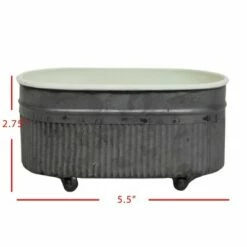 Trough Multi Metal Mini Planter - Foreside Home & Garden -Cheap Planters Store unnamed file 2659