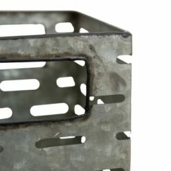 Flower Tin Galvanized Metal Planter - Foreside Home & Garden -Cheap Planters Store unnamed file 2677