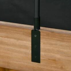 Outsunny Wood Raised Garden Bed with Sunshade Canopy, Planting Box, Outdoor Vegetable Flower Container, Orange and Black -Cheap Planters Store unnamed file 2723