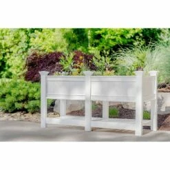 Cambridge Rectangular Planter And Ext Kit - White - Vita 18 Cambridge Rectangular Planter And Ext Kit - White - Vita -Cheap Planters Store unnamed file 2734