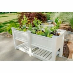 Cambridge Rectangular Planter And Ext Kit - White - Vita 21 Cambridge Rectangular Planter And Ext Kit - White - Vita -Cheap Planters Store unnamed file 2737