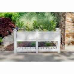 Cambridge Rectangular Planter And Ext Kit - White - Vita 22 Cambridge Rectangular Planter And Ext Kit - White - Vita -Cheap Planters Store unnamed file 2738