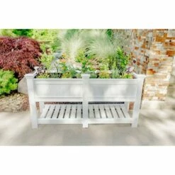 Cambridge Rectangular Planter And Ext Kit - White - Vita 23 Cambridge Rectangular Planter And Ext Kit - White - Vita -Cheap Planters Store unnamed file 2739