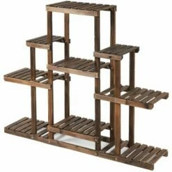 Costway 6-Tier Flower Wood Stand Plant Display Rack Multifunctional Storage Shelf 17 Costway 6-Tier Flower Wood Stand Plant Display Rack Multifunctional Storage Shelf -Cheap Planters Store unnamed file 2805