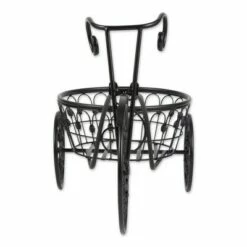 Zingz & Thingz 10.9" Indoor/Outdoor Iron Bicycle Plant Stand Black - Zings & Thingz -Cheap Planters Store unnamed file 2877