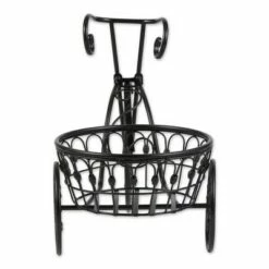 Zingz & Thingz 10.9" Indoor/Outdoor Iron Bicycle Plant Stand Black - Zings & Thingz -Cheap Planters Store unnamed file 2881