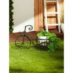 Zingz & Thingz 10.9" Indoor/Outdoor Iron Bicycle Plant Stand Black - Zings & Thingz -Cheap Planters Store unnamed file 2885