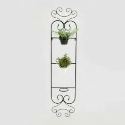 3pc Rectangular Iron Wall Planter Black/Gold - Ore International -Cheap Planters Store unnamed file 2915