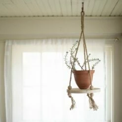 Natural Jute & Wood Hanging Shelf - Foreside Home & Garden 9 Natural Jute & Wood Hanging Shelf - Foreside Home & Garden -Cheap Planters Store unnamed file 2921