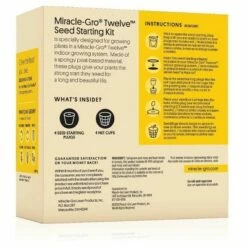 Miracle-Gro Twelve Seed Starter - 3pk