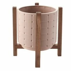 The Lakeside Collection Lakeside Ceramic Planter on Wood Stand - Indoor/Outdoor Decorative Pot 13 The Lakeside Collection Lakeside Ceramic Planter on Wood Stand - Indoor/Outdoor Decorative Pot -Cheap Planters Store unnamed file 3003