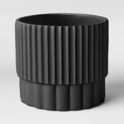 Indoor/Outdoor Geared Planter Black - Project 62™ -Cheap Planters Store unnamed file 3029